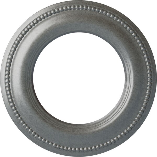 Ekena Millwork Bradford Classic Ceiling Medallion (Fits Canopies up to 8 5/8"), 13"OD x 7 1/2"ID x 3/4"P, Platinum CM13BRPLS - main